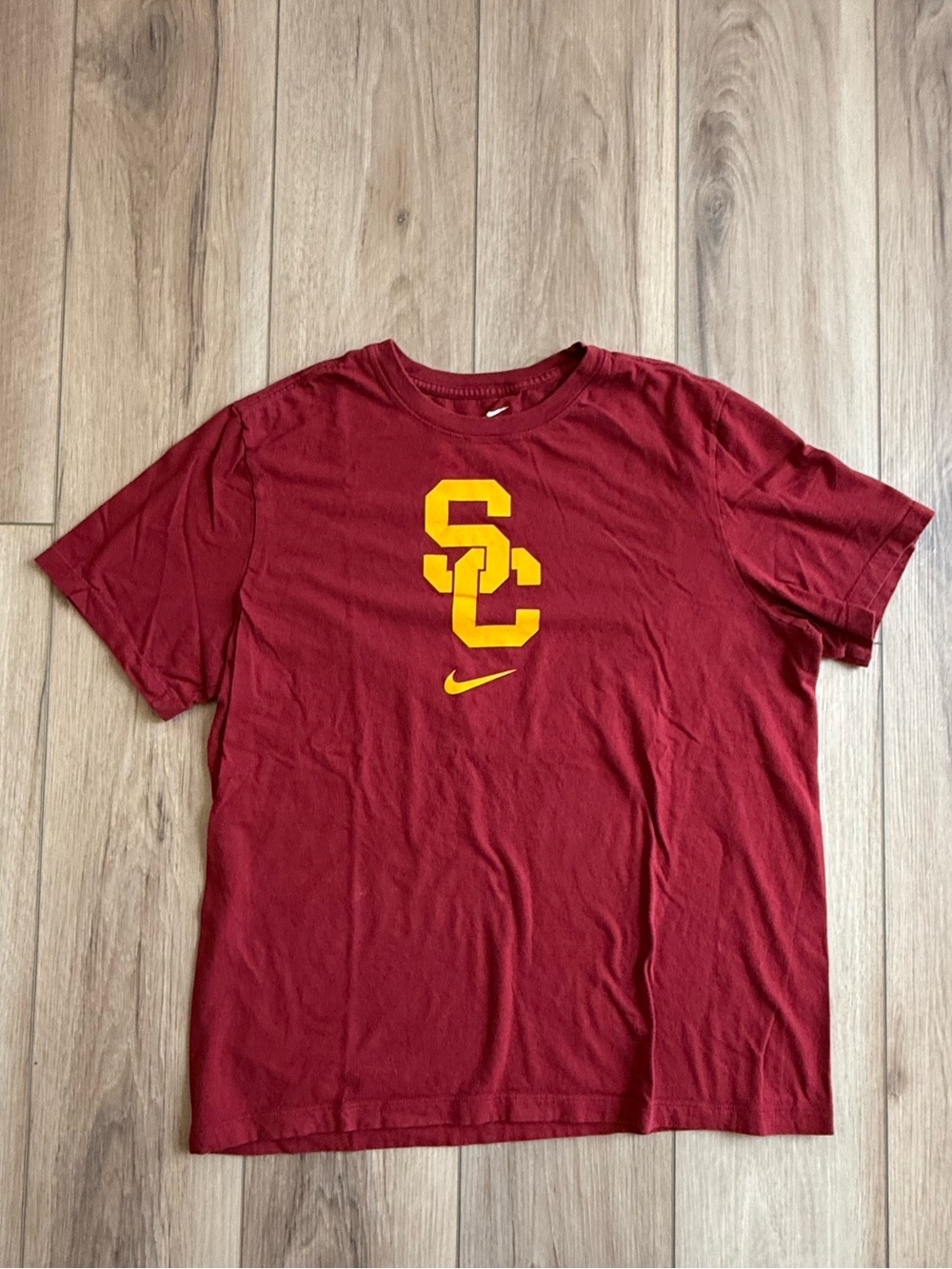 Nike USC Trojans Cardinal Short-Sleeve T-Shirt